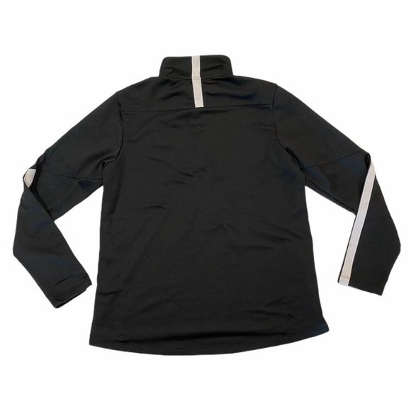 UNDER ARMOUR Baseball Jacket Sz L Black - Picture 2 of 8